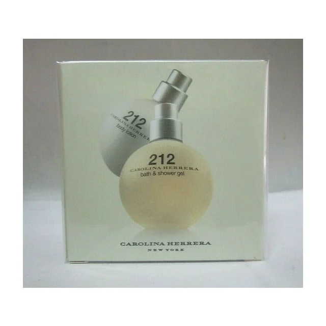 CAROLINA HERRERA 212 Набор женский лосьон для тела 50 мл + гель для душа 50 мл CAROLINA HERRERA купить