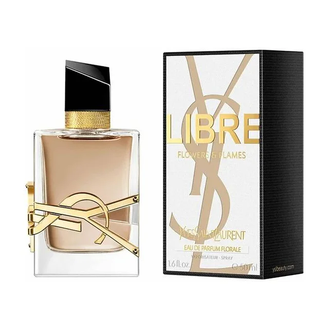 YSL Libre FLOWERS & FLAMES florale Парфюмерная вода для женщин 50 мл Yves Saint Laurent купить