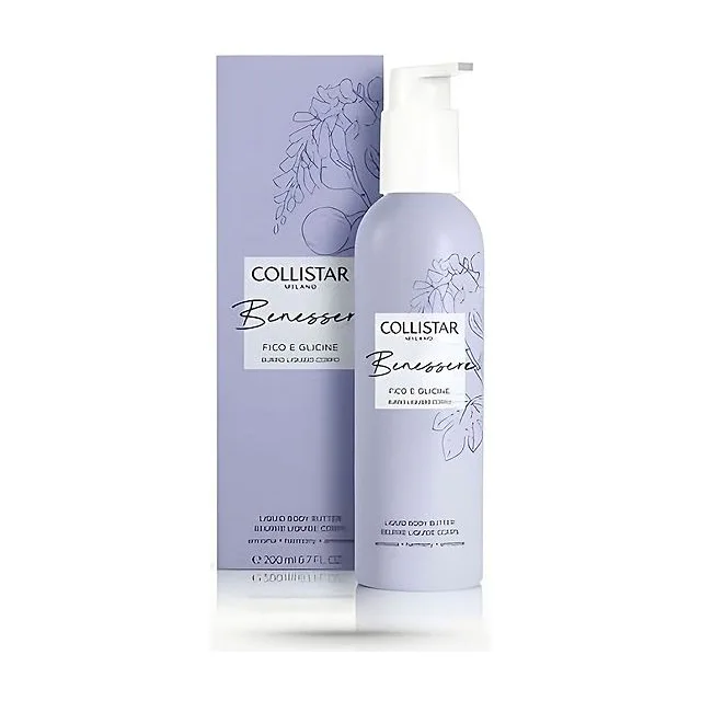 Collistar - Benessere Fico E Glicine Liquid Body Butter Увлажняющее и питательное масло для тела 200 мл Collistar купить