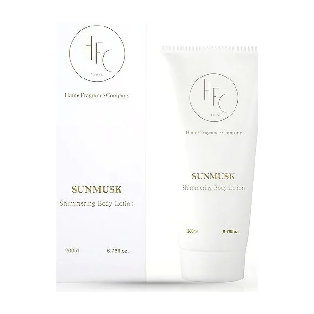 HFC Sunmusk Shimmering мерцающий лосьон для тела 200 мл HAUTE FRAGRANCE COMPANY купить