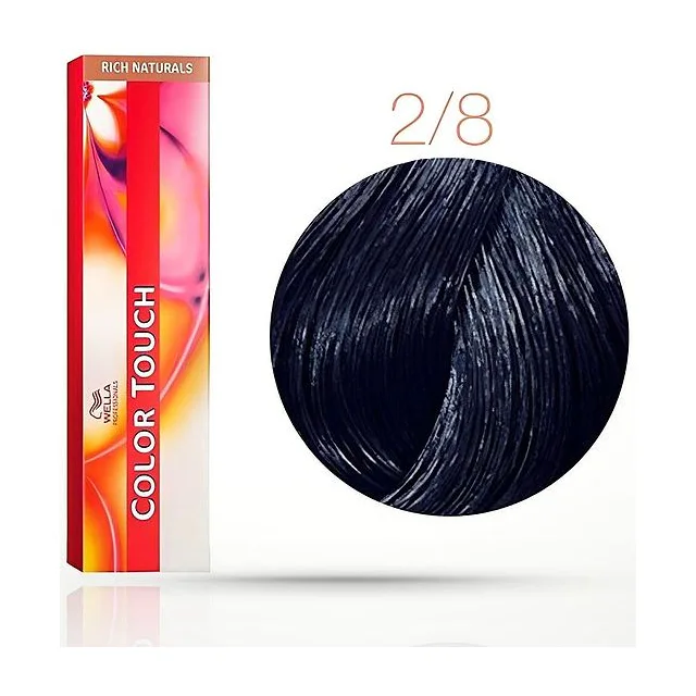 2/8 COLOR TOUCH Крем-краска Сине-черный 60 мл купить
