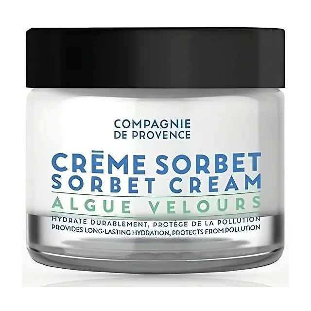 COMPAGNIE DE PROVENCE Algue Velours/Velvet Seaweed Sorbet Cream 50 мл - увлажняющий крем-сорбет для лица COMPAGNIE DE PROVENCE купить