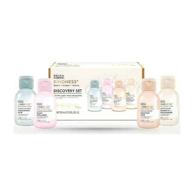 Baylis & Harding - Kindness+ Range Discovery Gift Set Набор гелей для душа 4 x 100 мл Baylis & Harding купить