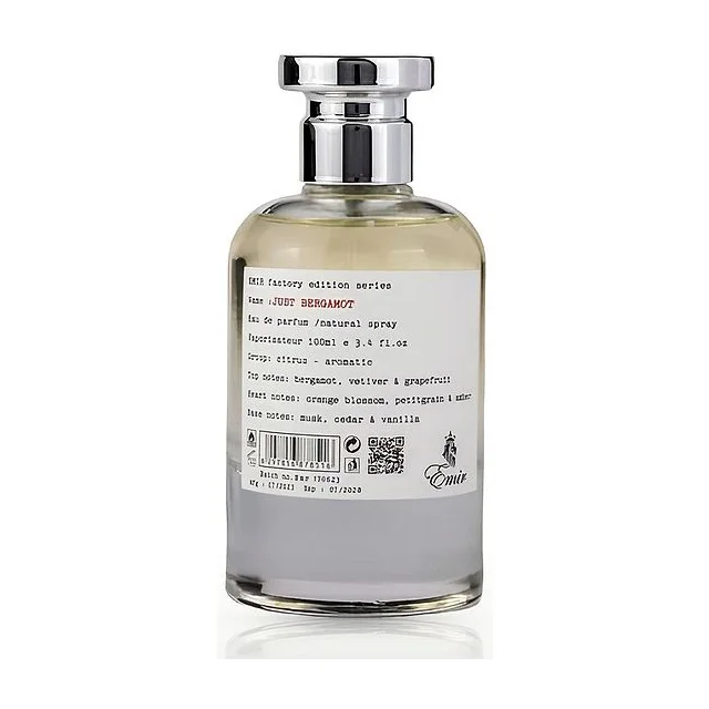 PARIS CORNER Factory Edition: Just Bergamot Парфюмерная вода унисекс 100 мл PARIS CORNER купить