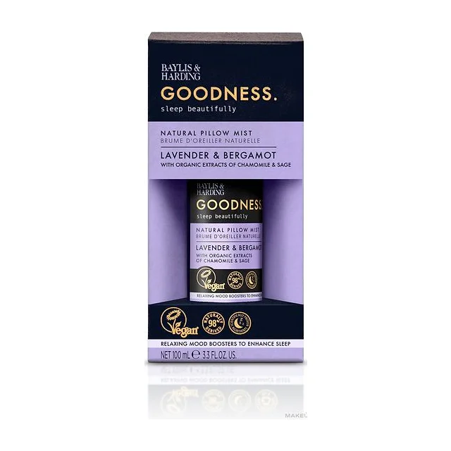 Baylis & Harding - Goodness Sleep Lavender & Bergamot Pillow Mist Парфюмированный мист для подушки 100 мл Baylis Harding Goodness купить