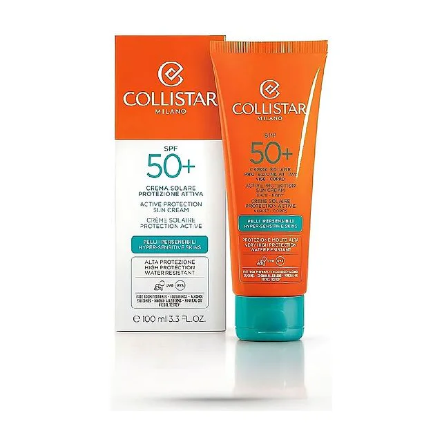 Collistar - Active Protection Sun Face Cream SPF 50+ Солнцезащитный крем для лица и тела 100 мл Collistar Active Protection купить