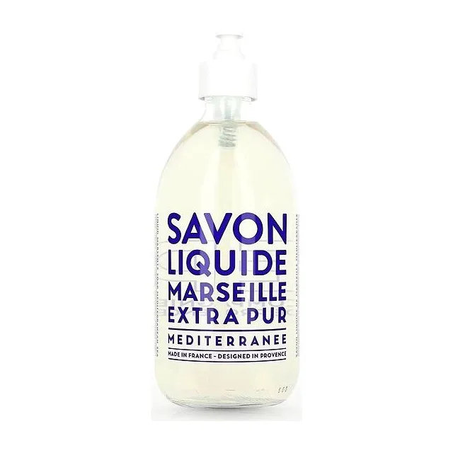 COMPAGNIE DE PROVENCE Mediterranee/Mediterranean Sea Liquid Marseille Soap жидкое мыло для тела и рук 500 мл COMPAGNIE DE PROVENCE купить