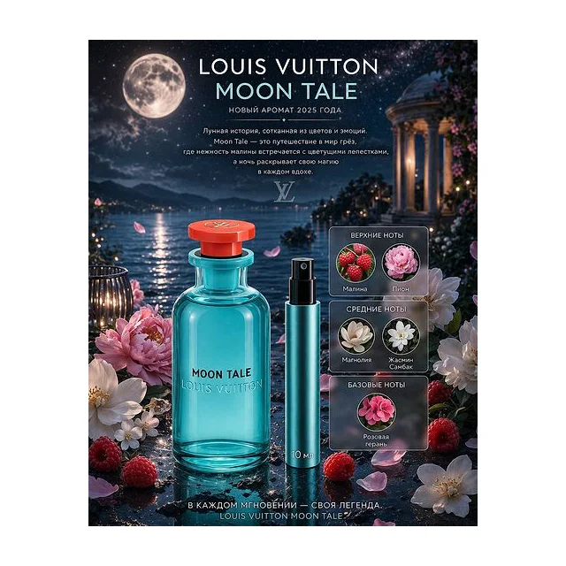 Louis Vuitton Moon Tale Парфюмерная вода 10 мл Отливант купить