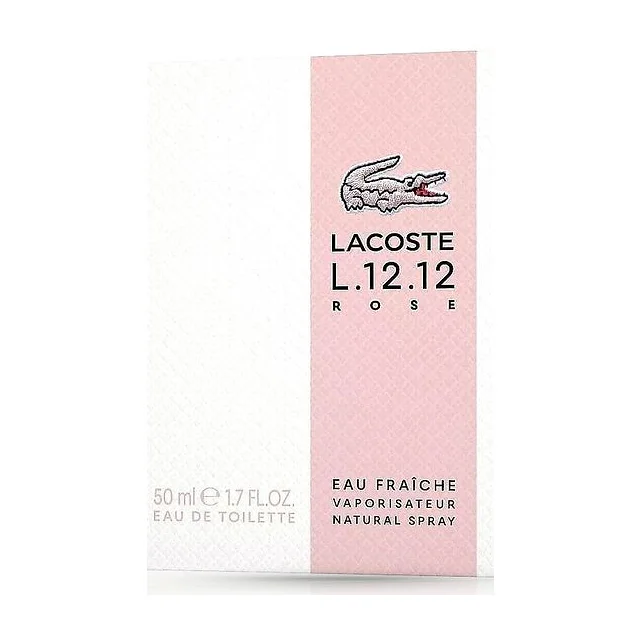 LACOSTE L.12.12 ROSE EAU FRAICHE Туалетная вода 50 мл Lacoste купить
