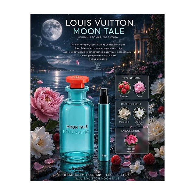 Louis Vuitton Moon Tale Парфюмерная вода 15 мл Отливант купить