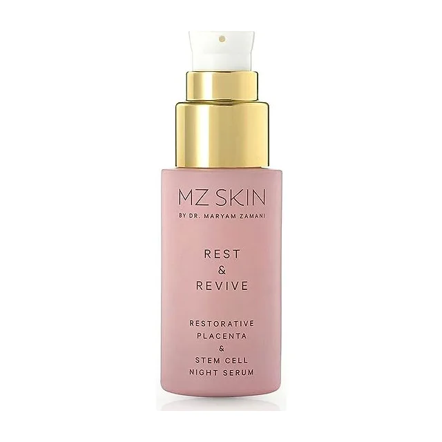 Rest & Revive Restorative Placenta & Stem Cell Night Serum 30 мл - сыворотка для лица ночная восстанавливающая MZ SKIN купить