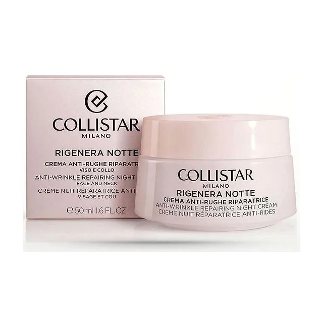 Collistar - Rigenera Anti Wrinkle Repairing Night Cream Регенерирующий ночной крем против морщин 50 мл Collistar Rigenera Anti купить