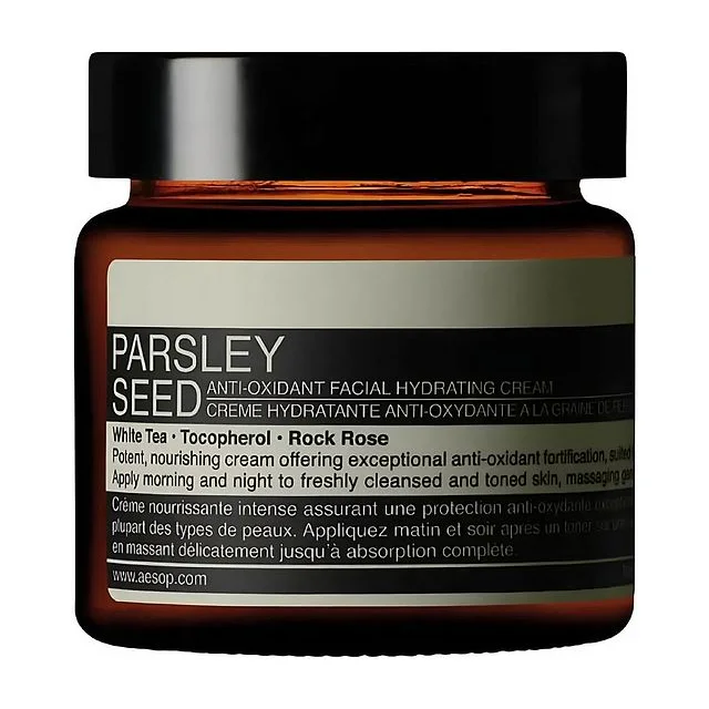 Aesop Parsley Seed Anti-Oxidant Facial Hydrating Cream 60 мл - крем для лица с антиоксидантами Aesop Parsley Seed купить