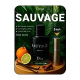 Dior Sauvage parfum Мужские духи 5 мл (Отливант) фото 1