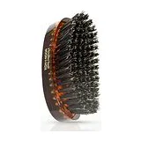 Spazzola Setolata Oval Medium - щетка для волос компактная с натуральной щетиной жесткая средняя фото 2