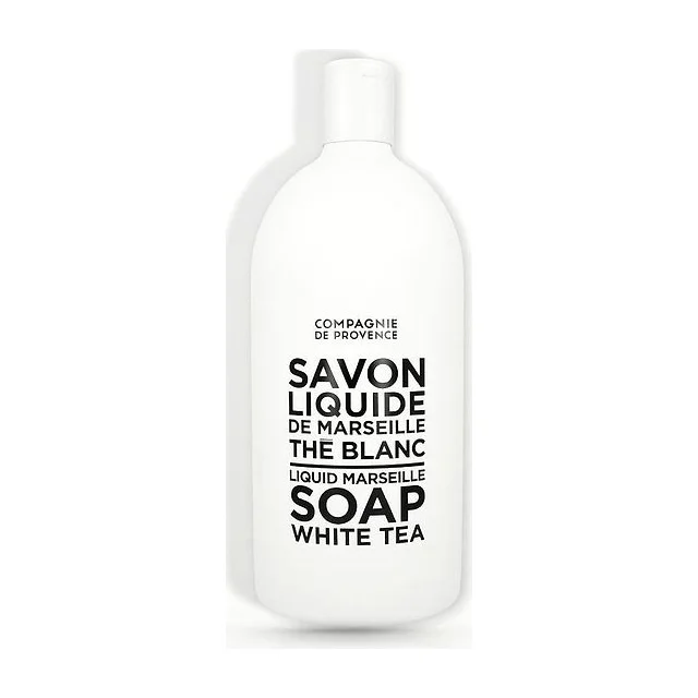 COMPAGNIE DE PROVENCE White Tea Liquid Marseille Soap 1000 мл - жидкое мыло для тела и рук COMPAGNIE DE PROVENCE купить