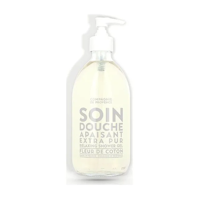 COMPAGNIE DE PROVENCE Cotton Flower Relaxing Shower Gel 500 мл расслабляющий гель для душа COMPAGNIE DE PROVENCE купить