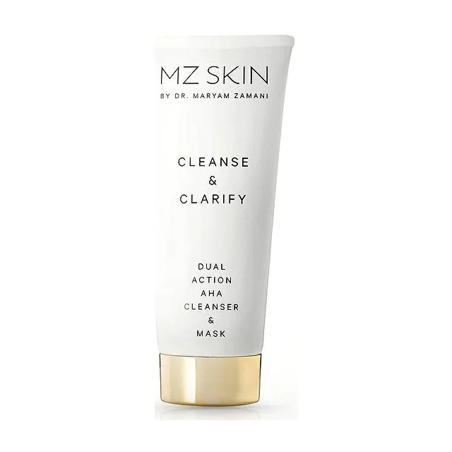 Cleanse & Clarify Dual Action Aha Cleanser & Mask 100 мл - очищающее средство для лица двойного действия MZ SKIN купить