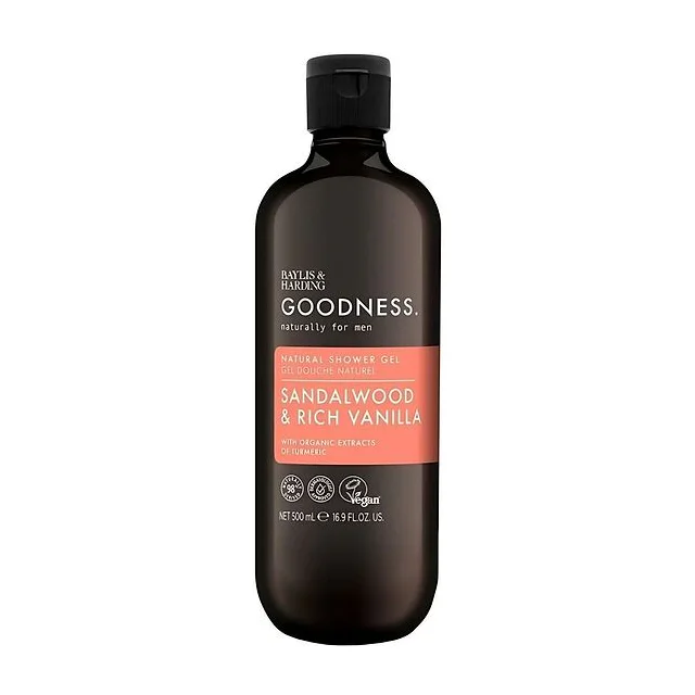 Baylis & Harding - Goodness Men Sandalwood & Rich Vanilla Shower Gel Гель для душа 500 мл Baylis Harding Goodness купить