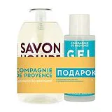 COMPAGNIE DE PROVENCE Набор: Figue De Provence жидкое мыло для тела и рук 300 мл + санитайзер 100 мл фото 1