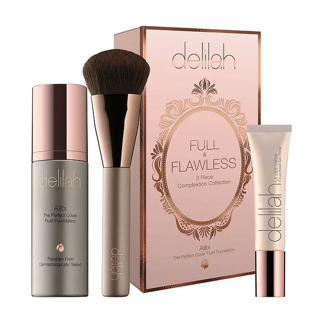 DELILAH Alibi Full & Flawless - Complexion Collection - Lily - набор средств макияжа для лица Delilah купить