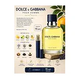 Dolce & Gabbana Pour Homme Туалетная вода для мужчин 15 мл Отливант фото 1