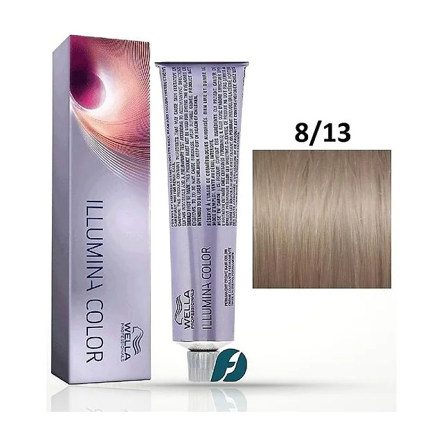 8/13 ILLUMINA COLOR 60 мл Светлый блонд пепельно-золотистый купить