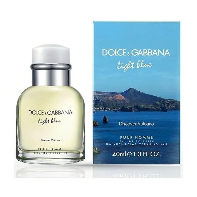 DOLCE&GABBANA LIGHT BLUE DISCOVER VULCANO Мужская туалетная вода 40 мл Dolce&Gabbana купить