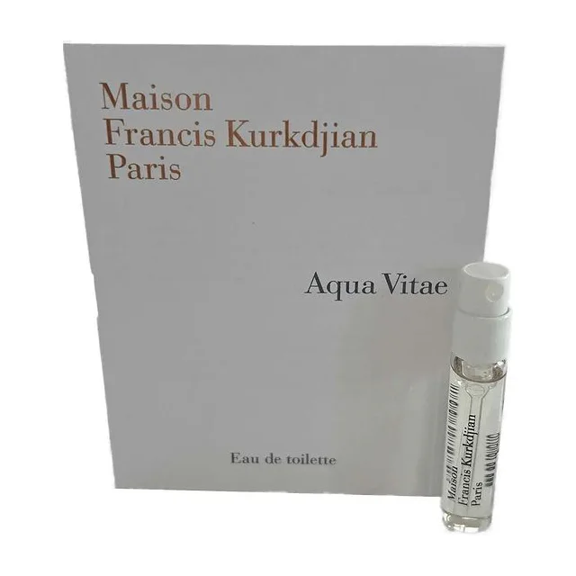 Maison Francis Kurkdjian Aqua vitae Туалетная вода унисекс 2 мл купить