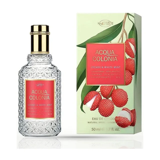 4711 ACQUA COLONIA LYCHEE & WHITE MINT Одеколон унисекс 50 мл 4711 Acqua Colonia купить