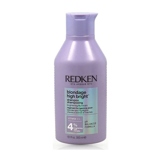 Redken Blondage High Bright Шампунь для яркости натуральных и окрашенных волос 300 мл Redken Blondage High купить