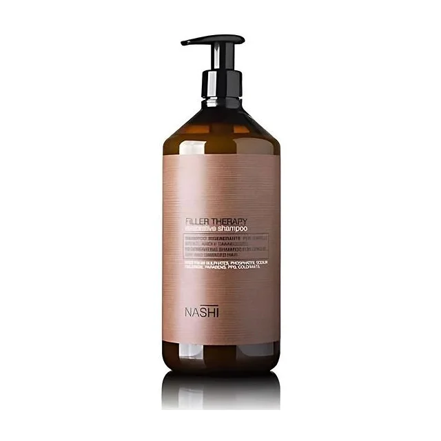 Nashi Argan - Filler Therapy Restorative Shampoo Регенерирующий шампунь для тусклых, сухих и поврежденных волос 1000 мл Nashi Argan купить