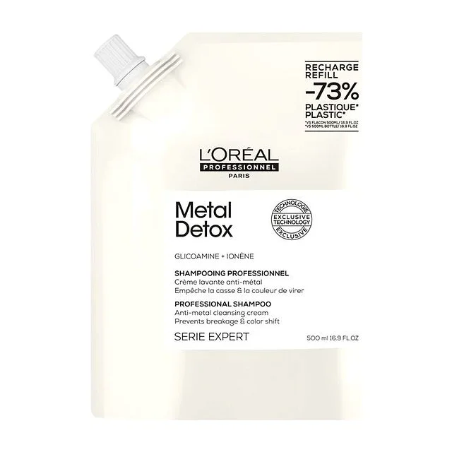 L'Oreal Prof МЕТАЛ ДЕТОКС Шампунь 500 мл РЕФИЛ loreal купить