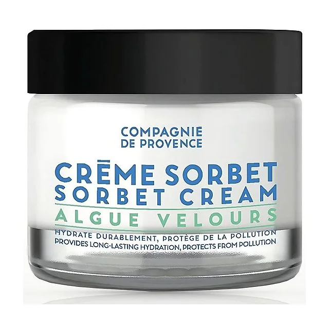 COMPAGNIE DE PROVENCE Algue Velours/Velvet Seaweed Sorbet Cream увлажняющий крем-сорбет для лица унисекс 50 мл COMPAGNIE DE PROVENCE купить