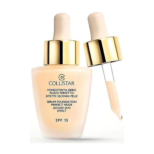 Collistar - Serum Foundation Perfect Nude SPF15 N1 Ivory Тональный крем 30 мл Collistar Serum Foundation купить