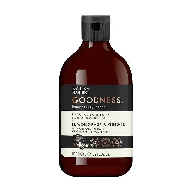 Baylis & Harding - Goodness Lemongrass & Ginger Bath Soak Пена для ванны 500 мл Baylis Harding Goodness купить