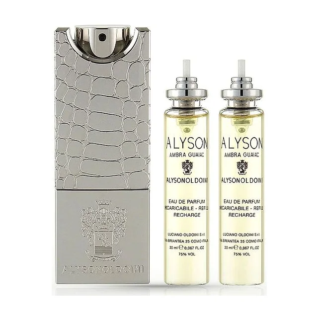 Alyson Oldoini Ambra Guaiac Rechargeable Парфюмированная вода унисекс 3х20 мл Alyson Oldoini купить