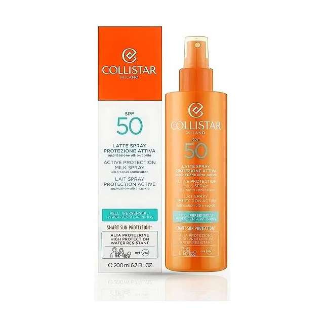 Collistar - Active Protection Milk Spray Hyper-Sensitive Skins SPF50 Молочко-спрей для гиперчувствительной кожи 200 мл Collistar купить