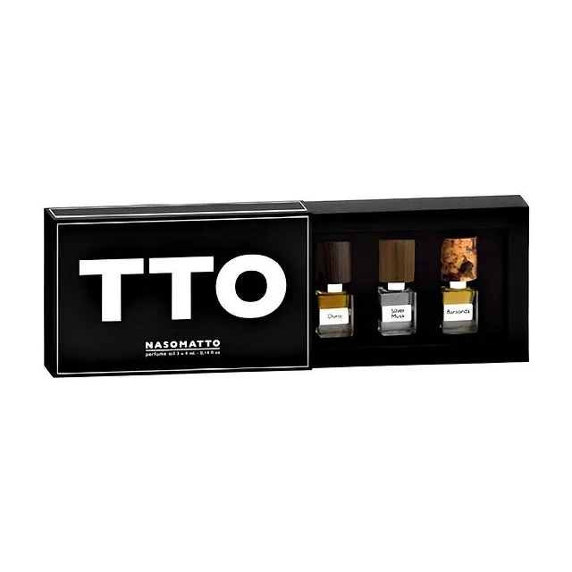 Nasomatto set TTO(Duro, Silver Musk,Baraonda) парфюмерная вода унисекс 3*4 мл NASOMATTO купить