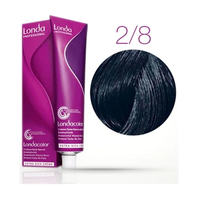 2/8 LC Стойкая крем-краска сине-черный 60 мл купить