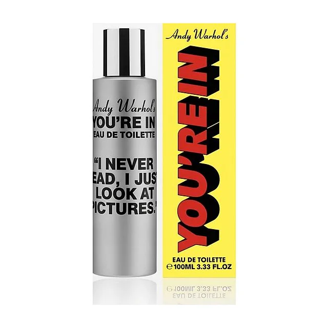 COMME DES GARCONS ANDY WARHOL S YOU RE IN I NEVER READ, I JUST LOOK AT THE PICTURES туалетная вода унисекс 100 мл COMME DES GARCONS купить