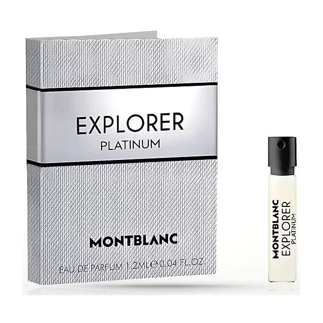 Mont Blanc Explorer Platinum парфюмерная вода для мужчин 2 мл купить