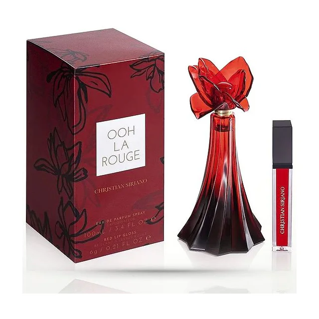 CHRISTIAN SIRIANO OOH LA ROUGE EXCLUSIF Вода парфюмерная женская 2 мл + red lip gloss 0,8 мл купить