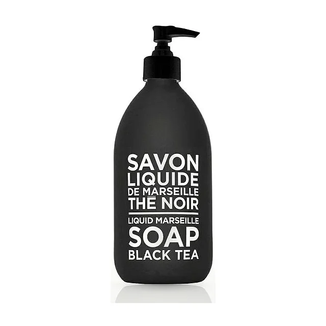 COMPAGNIE DE PROVENCE The Noir/Black Tea Liquid Marseille Soap жидкое мыло для тела и рук 495 мл COMPAGNIE DE PROVENCE купить