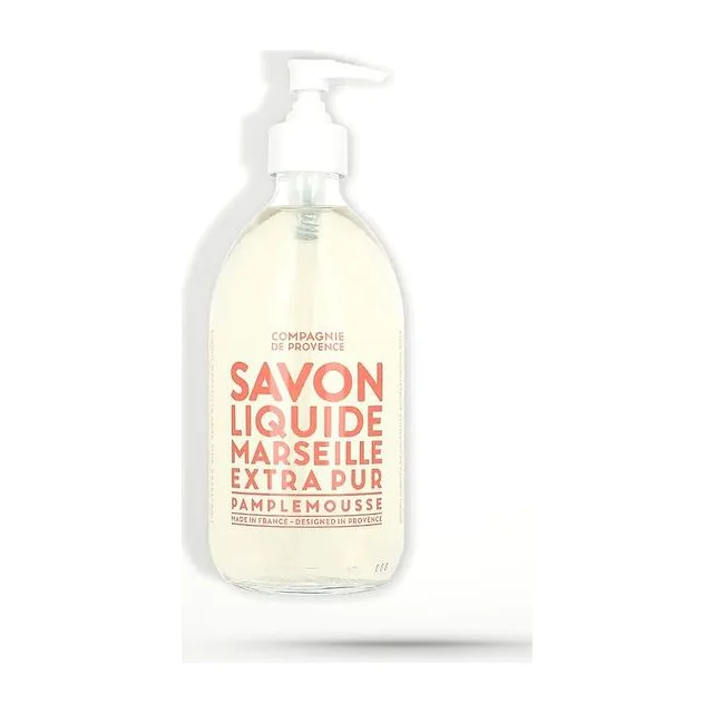 COMPAGNIE DE PROVENCE Pamplemousse Rose/Pink Grapefruit Liquid Marseille Soap жидкое мыло для тела и рук 495 мл COMPAGNIE DE PROVENCE купить