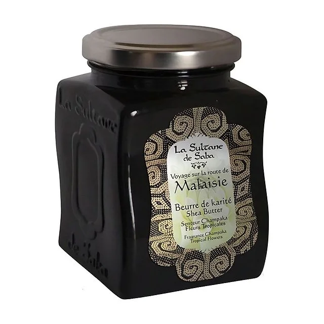 La Sultane De Saba Voyage Malaisie Shea Butter Jasmin And Tropical Flowers Масло твёрдое карите Жасмин Тропические цветы 300 мл La Sultane De купить
