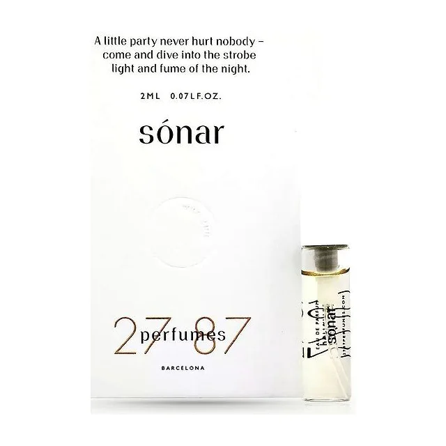 27 87 PERFUMES SONAR парфюмерная вода унисекс 2 мл купить