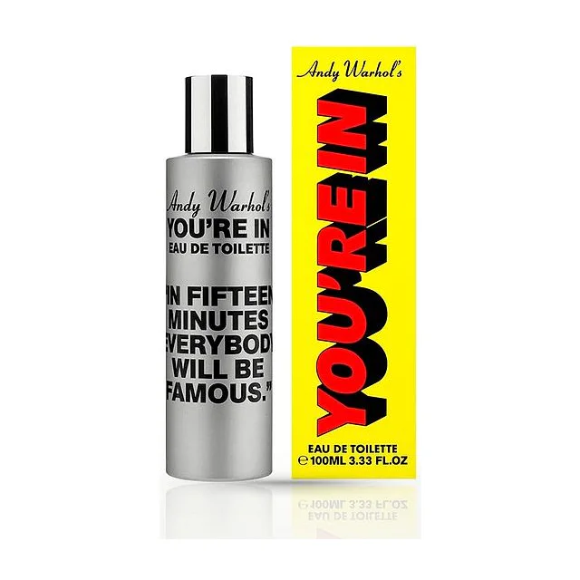 COMME DES GARCONS ANDY WARHOL S YOU RE IN IN FIFTEEN MINUTES... туалетная вода унисекс 100 мл Comme des Garcons купить