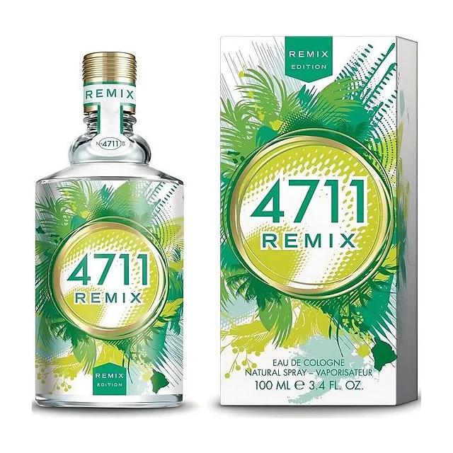 4711 REMIX COLOGNE GREEN OASIS EDITION Одеколон унисекс 100 мл 4711 купить
