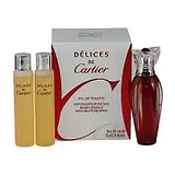 Cartier Delices de Cartier Luxe туалетная вода унисекс 3 x 15 мл фото 2